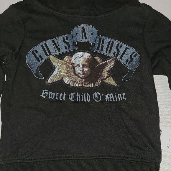 New Guns n Roses Infant Baby Hooded Sweatshirt 18 mo Toddler Sweet Child of Mine - Picture 1 of 6